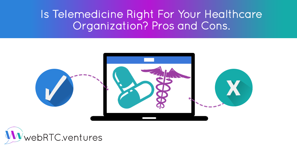 Is Telemedicine Right For Your Organization? Pros and Cons.